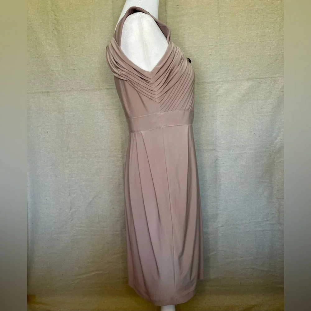 Lilac Adriana Papell cocktail dress - Picture 3 of 15